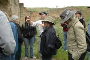 Photo of John Foster with group