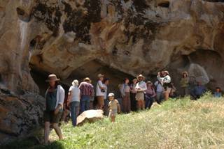 Photo of SAS Group at Painted Rock Pictograph